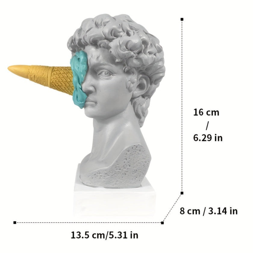 Estátua Davi Irônico Tioarts™ Tio Juanico