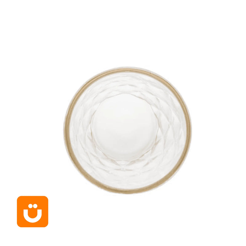 Conjunto 6 Copos Diamante Tioeasy™ - Fio de Ouro Elegante do Tio Juanico