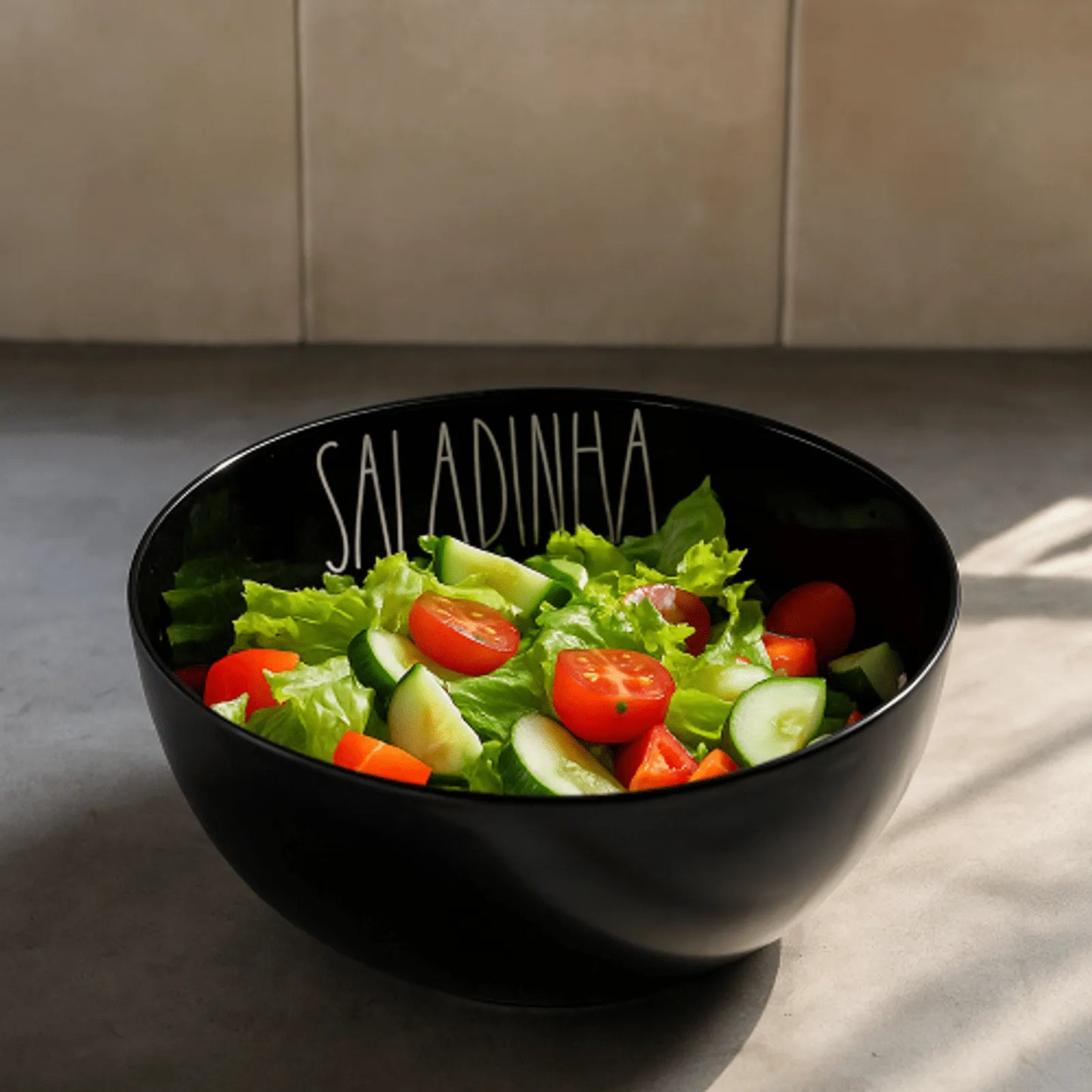Bowl de Cerâmica Dark Tioeasy™ — Saladinha