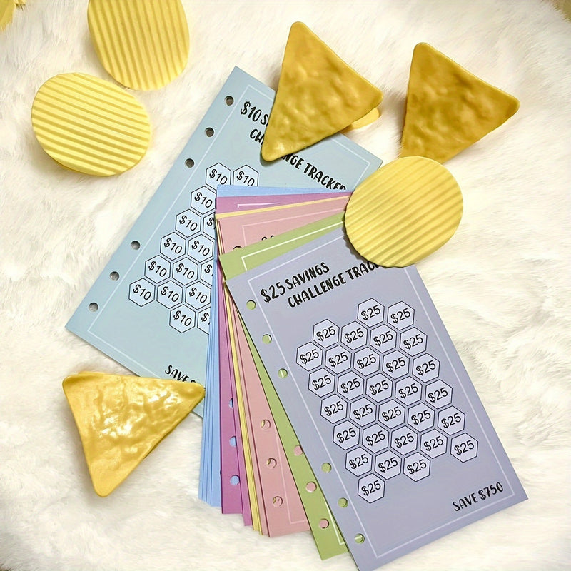 4pcs Unique Clips, Convenient Clips, Potato Chip Shape, Plastic Clips, Student Supplies, Office Clips