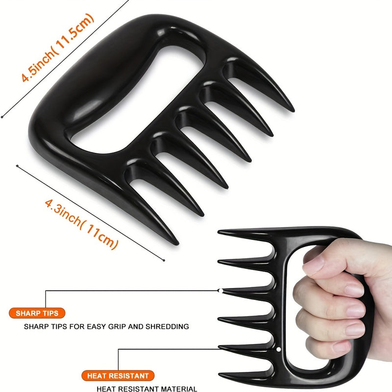 1pc Meat Claws Cooking Gifts for Men - Shredder Claws Smoker Grill Accessories, Kitchen Cooker Women Men Gifts Smoke, Smoking Food Turkey Chicken Pork Barbecue Shredder Paw