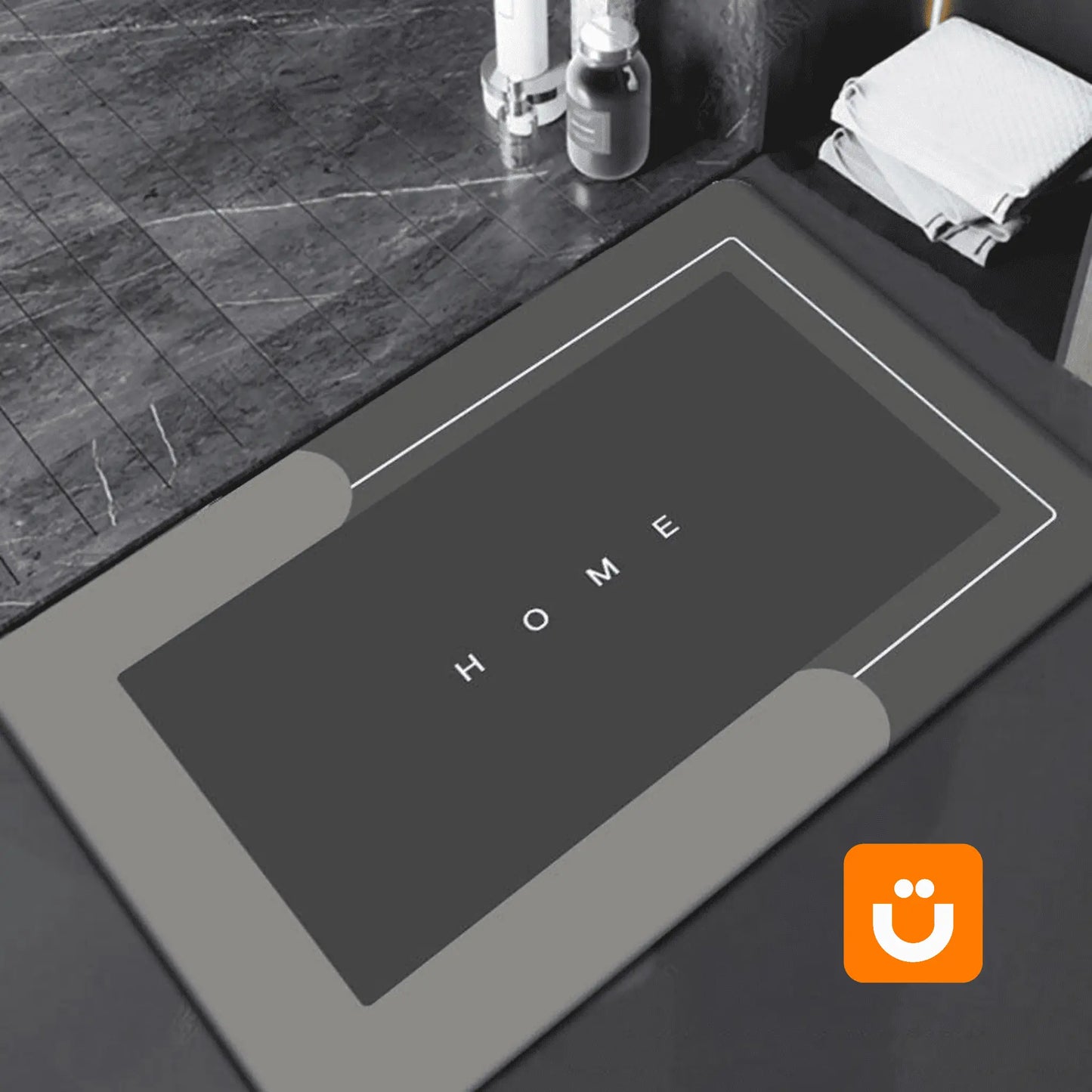 Tapete Ultra-Absorvente Tioeasy™ – Secagem Rápida e Antiderrapante