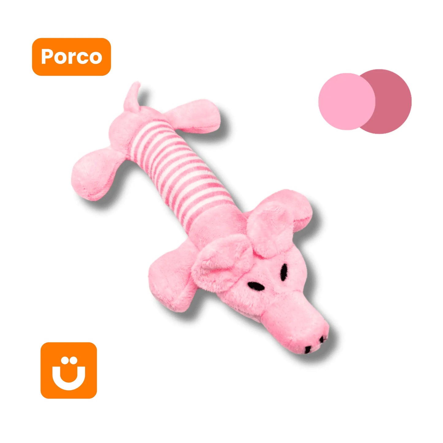 Brinquedo de Pelúcia para Cachorros Tioeasy™ - Hipoalergênico