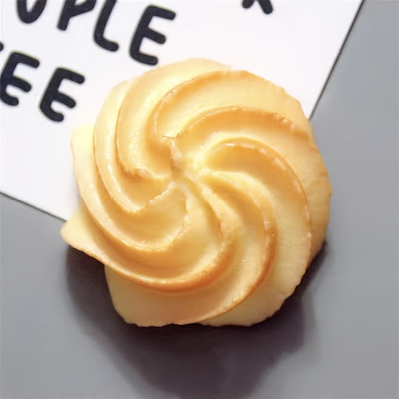 Biscoitinhos Magnéticos Fake Tioeasy™ — Ímãs Decorativos de Biscoito para Geladeira e Superfícies Metálicas