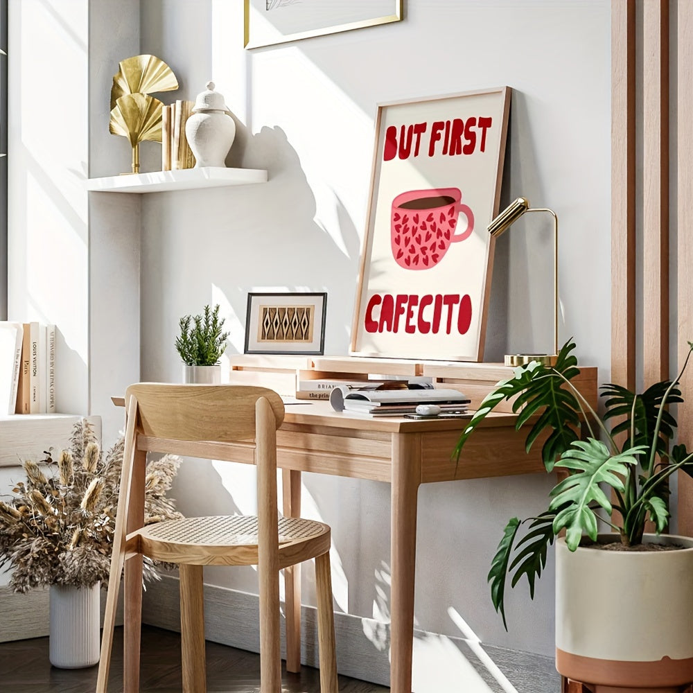 But First, Cafecito – Quadro Canvas Tioeasy Tio Juanico