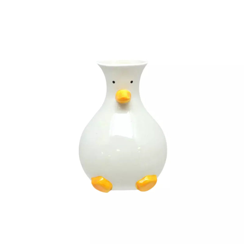 Cachepot Patinho Tioarts™ — Decorativo em Cerâmica Artesanal