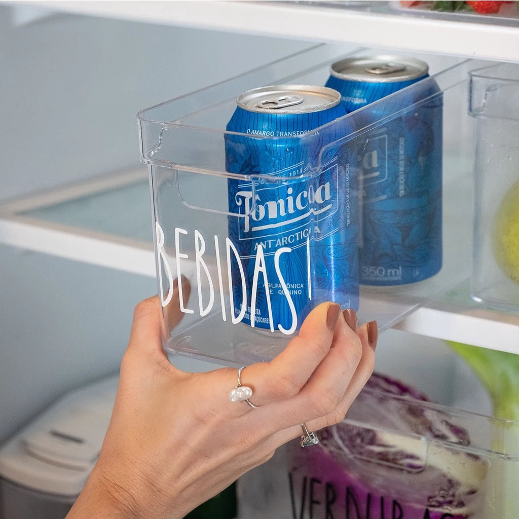 Caixa Organizadora Tioeasy™ — Para Bebidas, Refrigerantes e Sucos