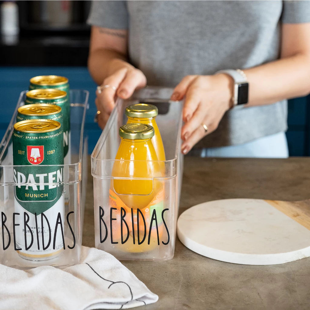 Caixa Organizadora Tioeasy™ — Para Bebidas, Refrigerantes e Sucos