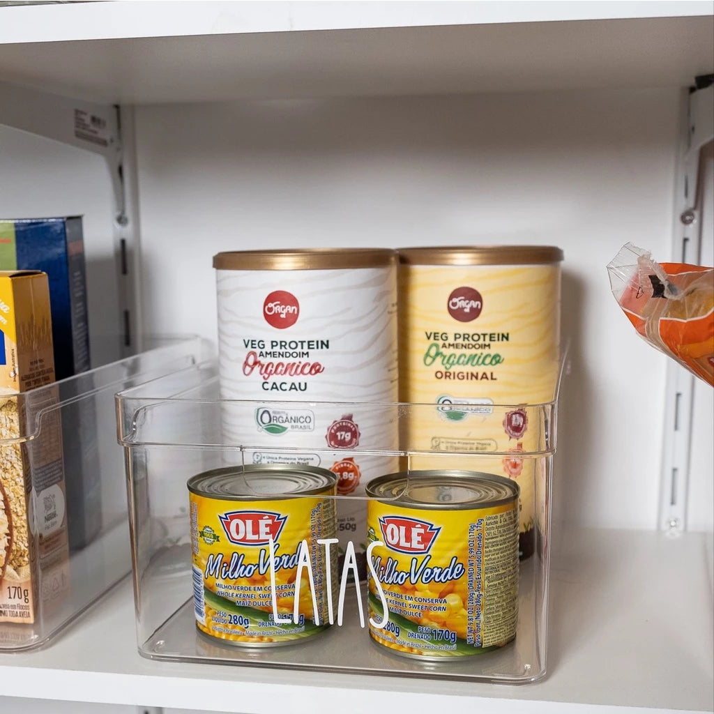 Caixa Organizadora Tioeasy™ — Para Latas, Condimentos e Bebidas