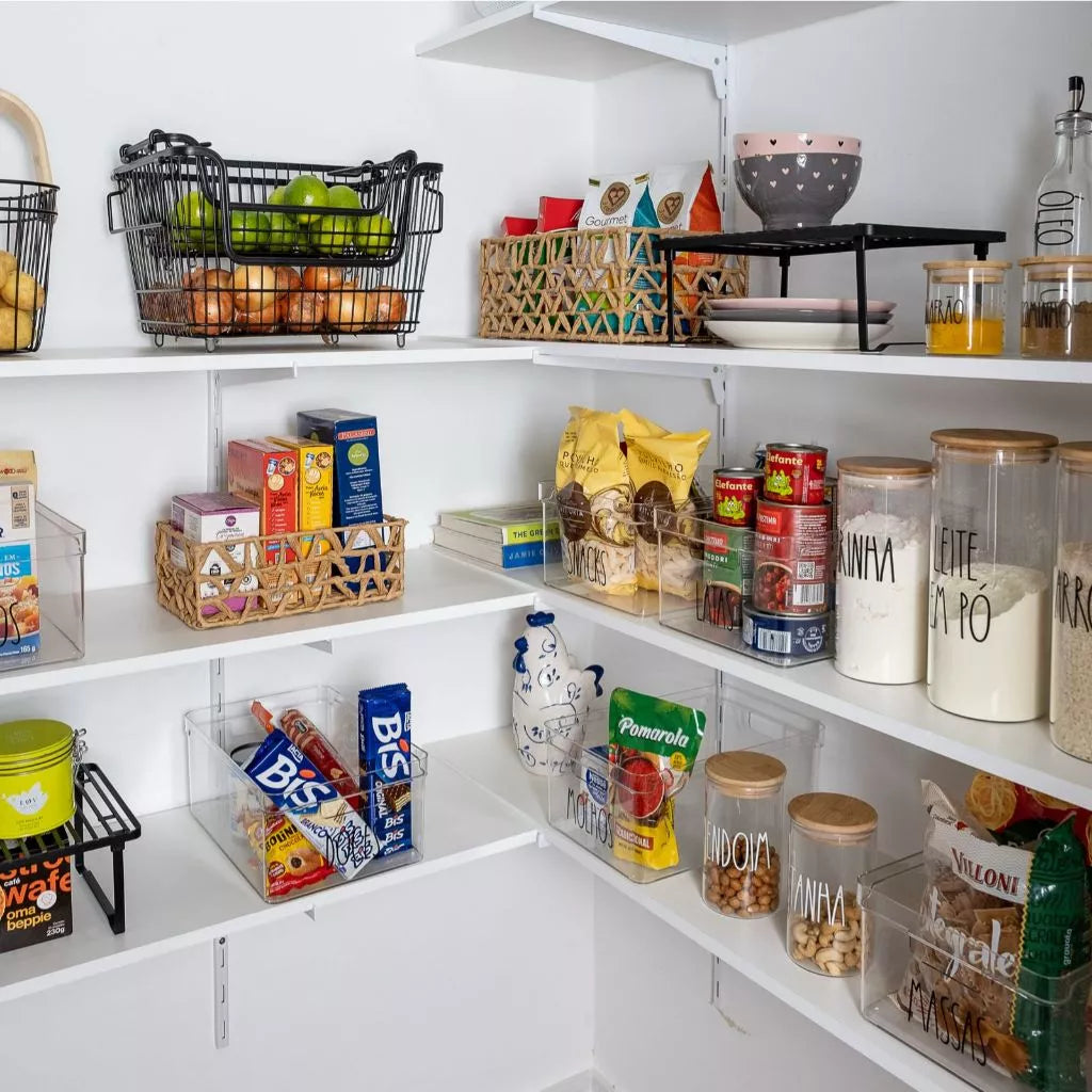 Caixa Organizadora Tioeasy™ — Para Massas, Grãos e Alimentos Secos