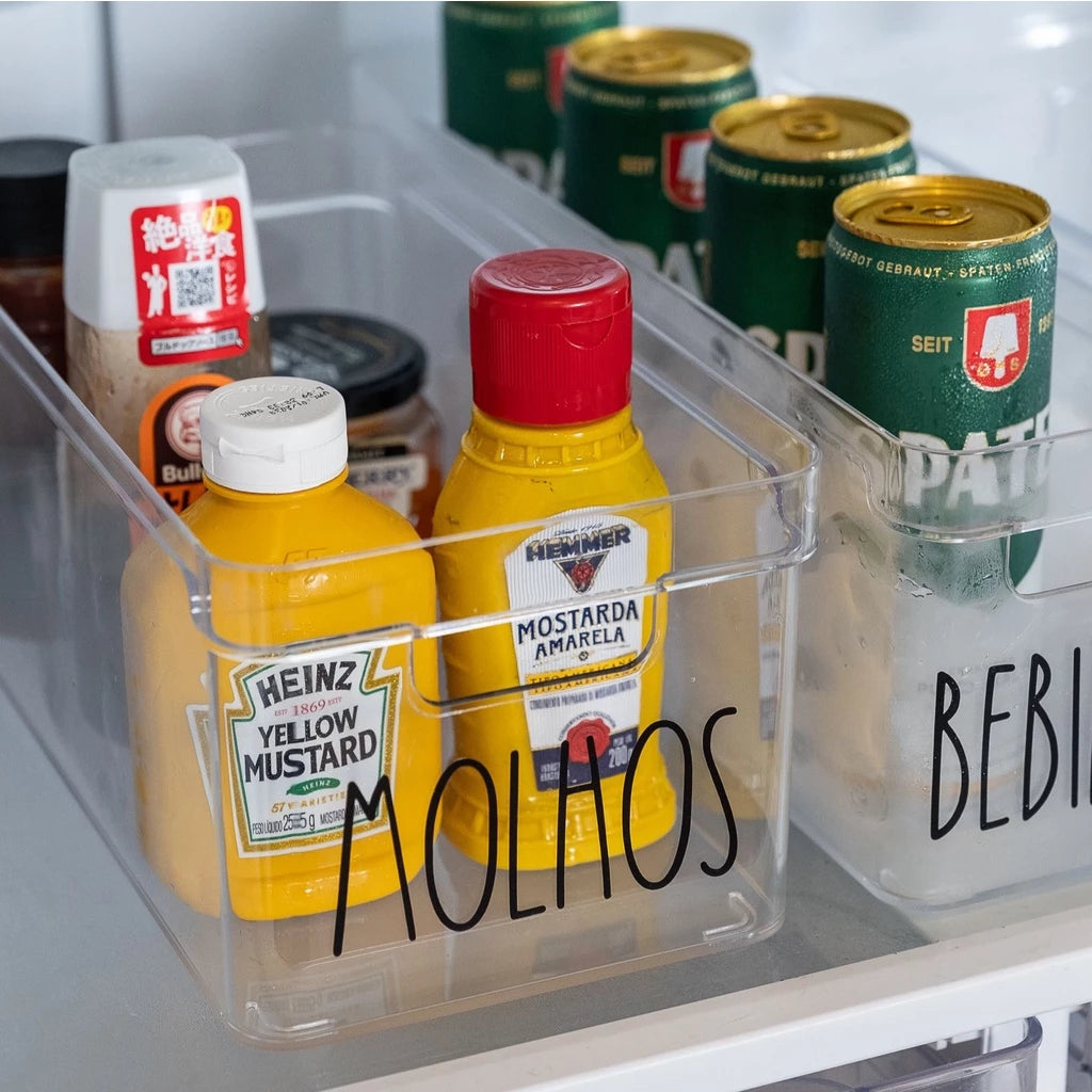 Caixa Organizadora Tioeasy™ — Para Molhos e Temperos de Geladeira