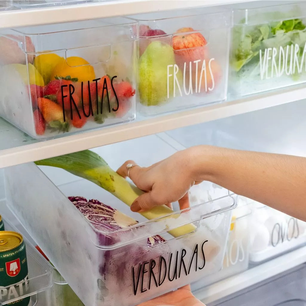 Caixa Organizadora de Geladeira Tioeasy™ - Frutas Tio Juanico