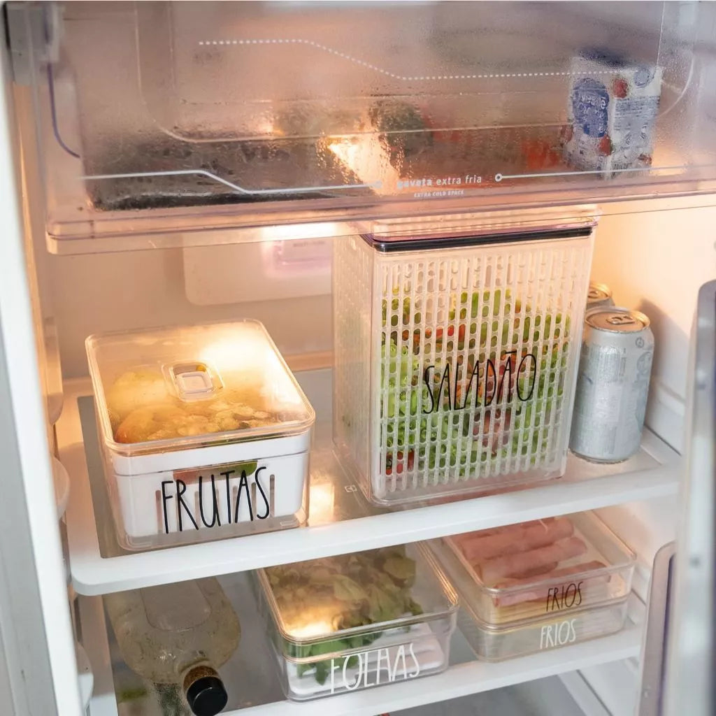 Caixa Organizadora de Geladeira Tioeasy™ - Frutas Tio Juanico