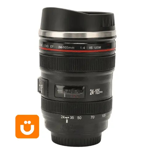 Caneca Criativa Tioeasy™ em Formato de Lente de Câmera — 350ml com Tampa criativo