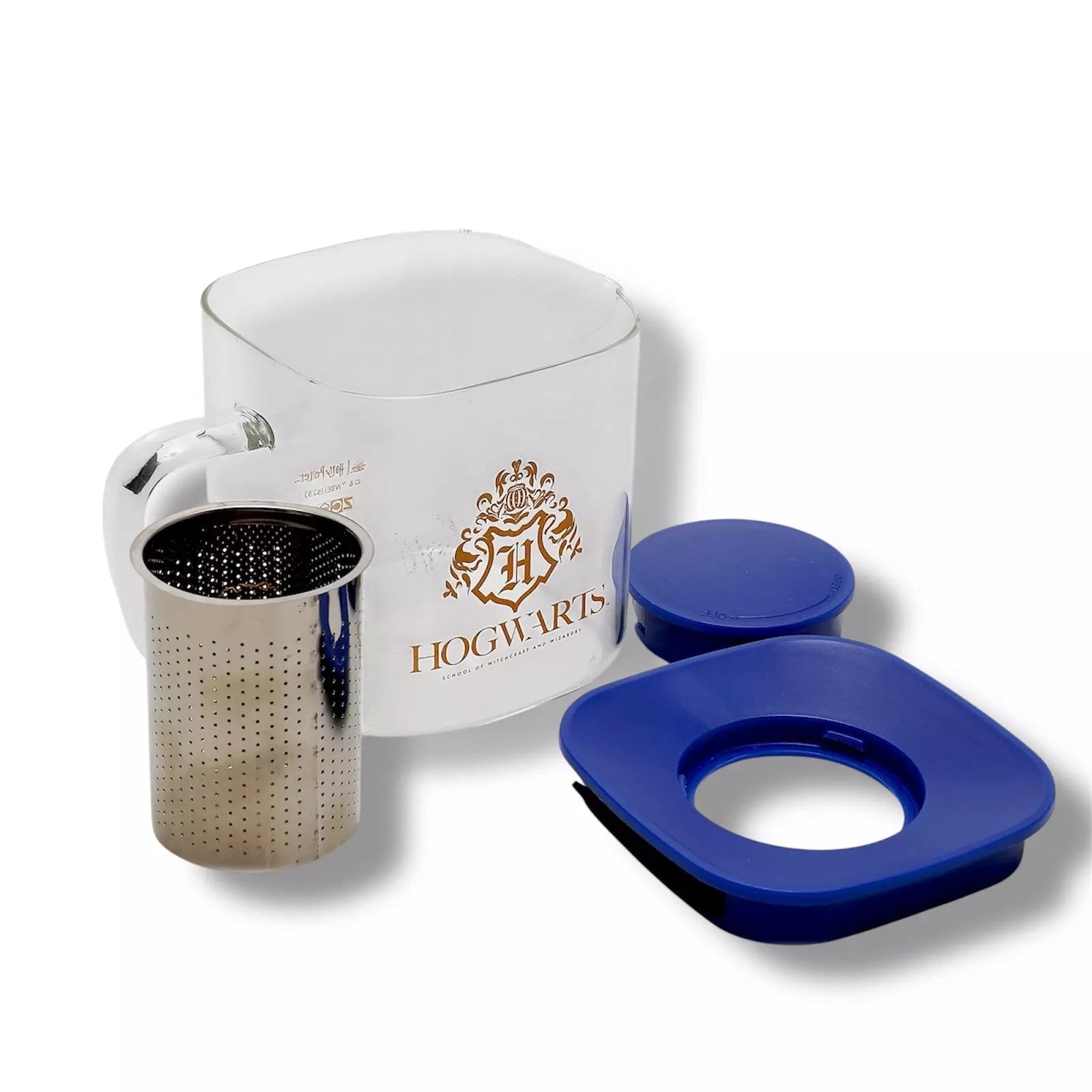 Chaleira Oficial Harry Potter™ com Infusor em Vidro Borossilicato — 730ml