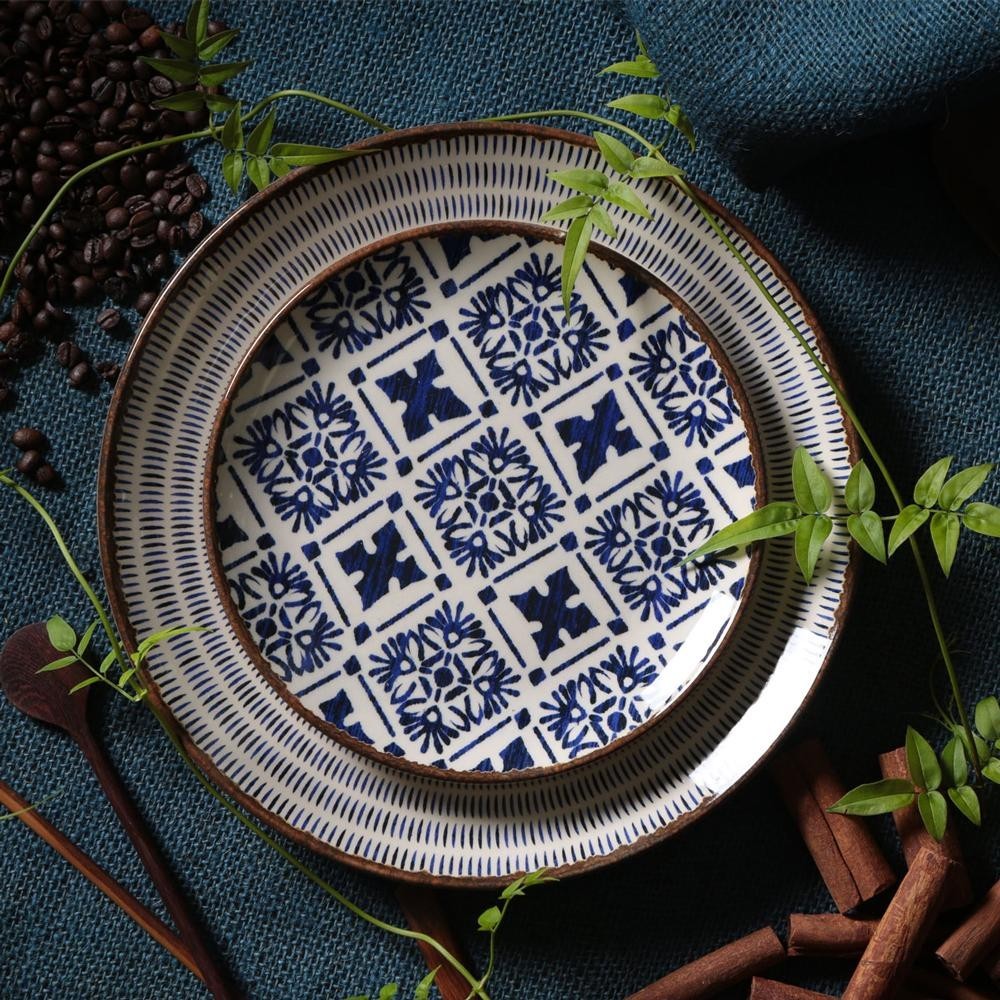 Conjunto com 6 Pratos de Sobremesa Coup Asteca