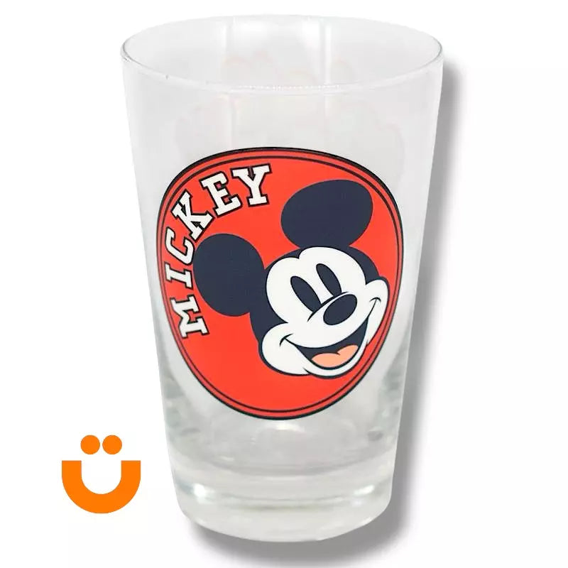 Copo Oficial Disney™ Mickey Mouse 300ml em Vidro Borossilicato — Parede Dupla e Design Exclusivo