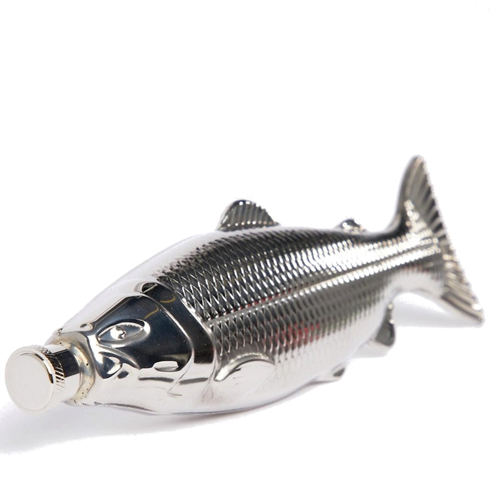 Garrafa Cantil Tioeasy™ em Aço Inox Formato Peixe 250ml — Para Bebidas e Destilados