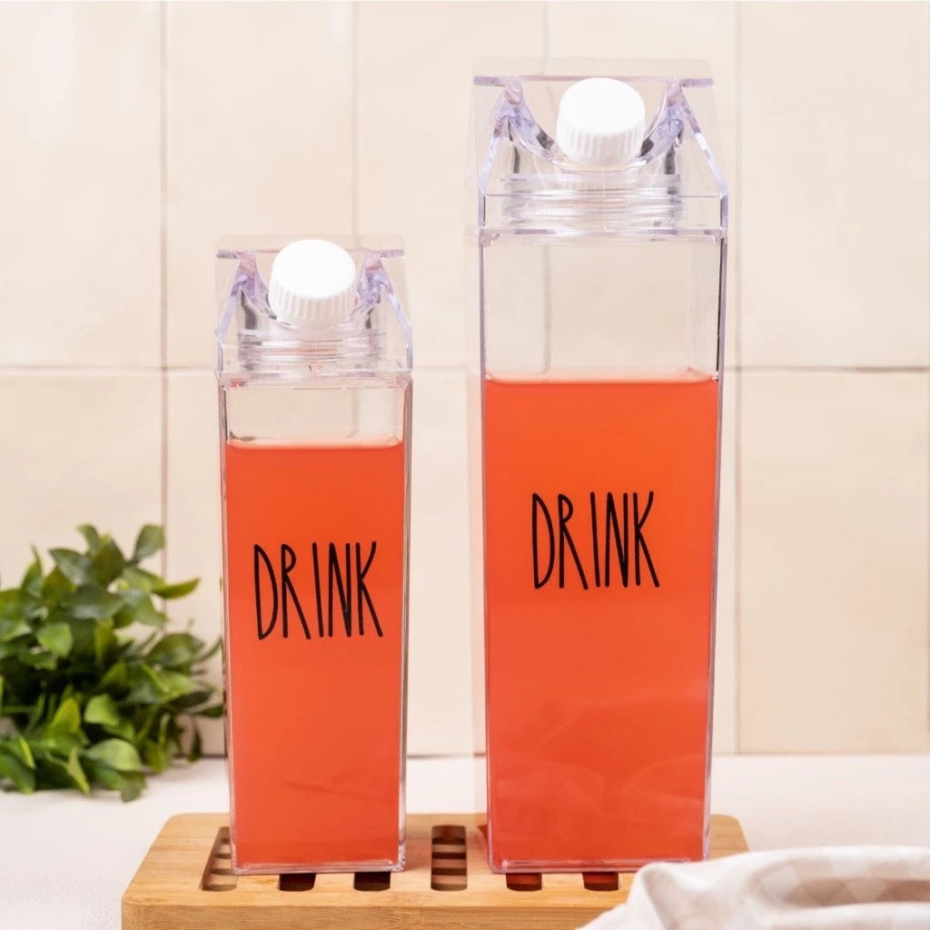 Garrafa Formato Caixa de Leite Tioeasy™