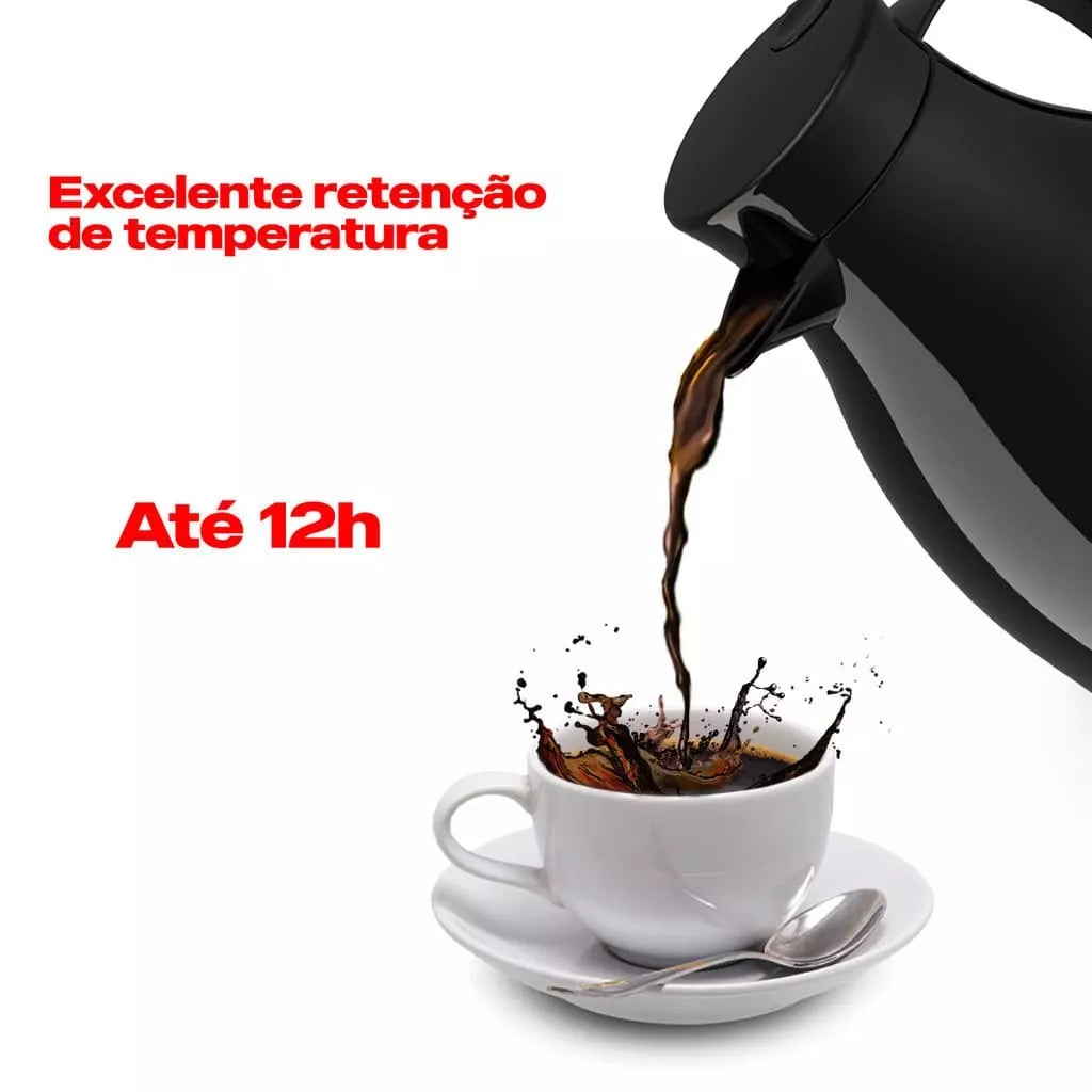 Garrafa Térmica Unitermi Tioeasy™ para Bebidas Quentes — 500ml e 1L