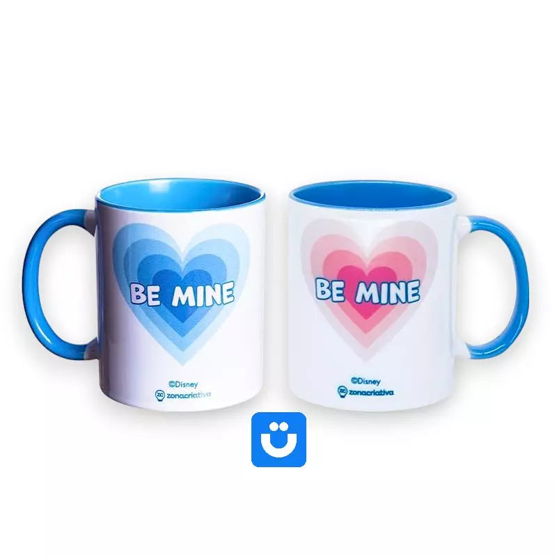 Kit 2 Canecas Oficial Disney™ — Stitch Minha Metade 300ml em Cerâmica