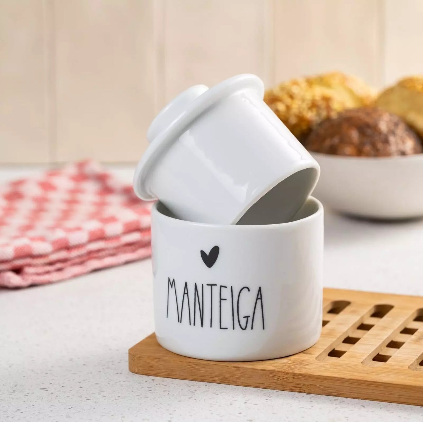 Manteigueira Francesa Tioeasy™ – Cerâmica Premium Tio Juanico