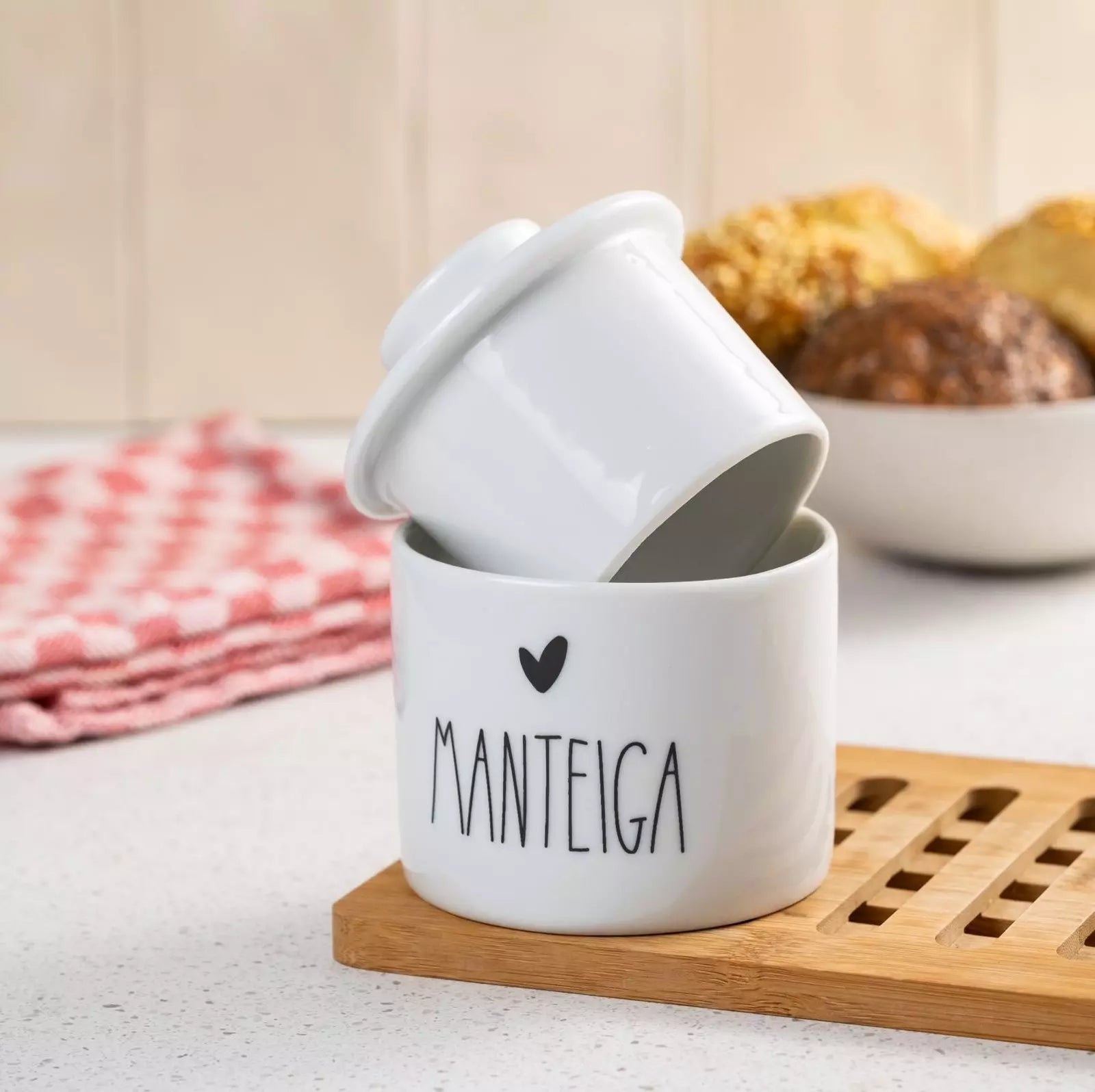 Manteigueira Francesa Tioeasy™ – Cerâmica Premium Tio Juanico