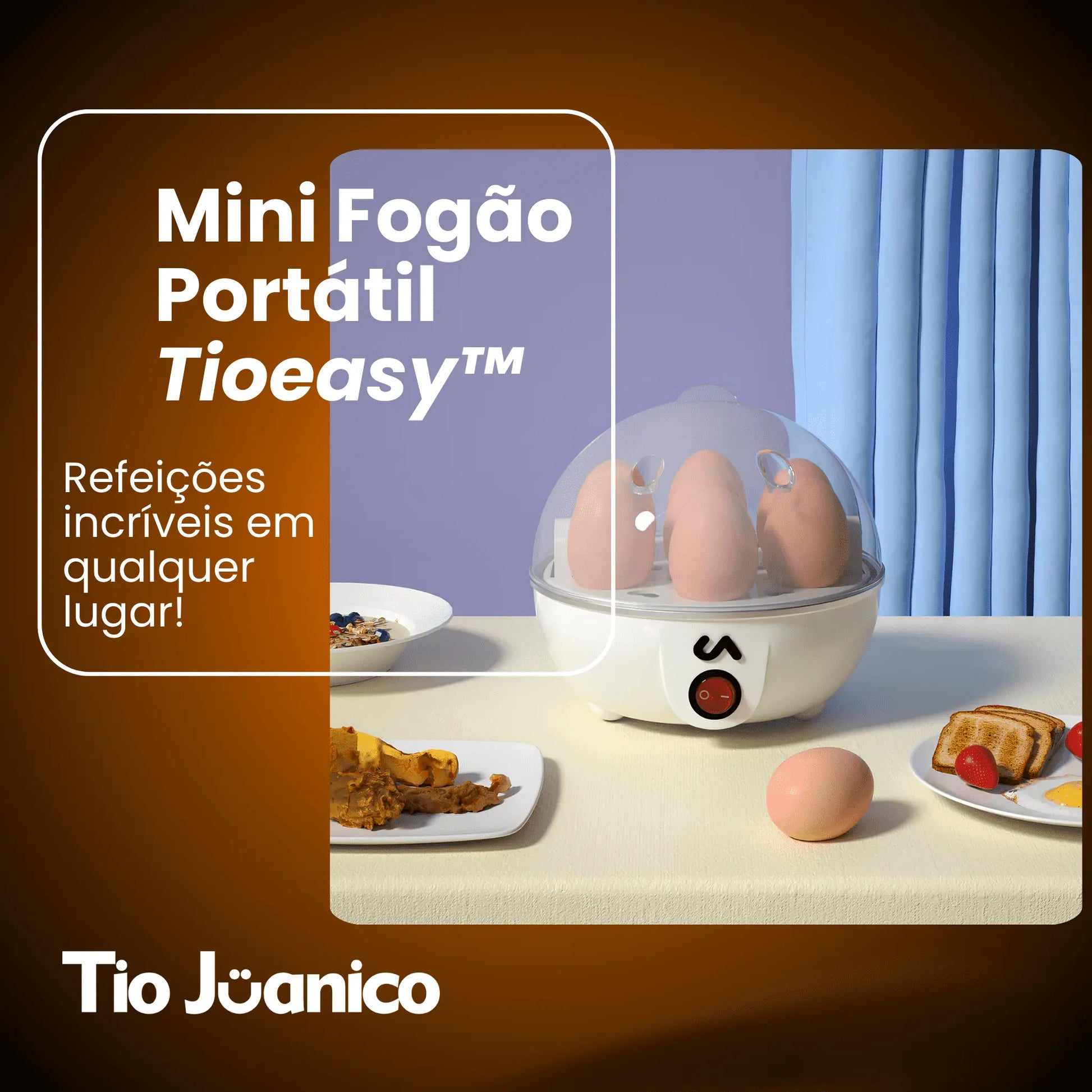 Mini Fogão Portátil Tioeasy™ do Tio Juanico