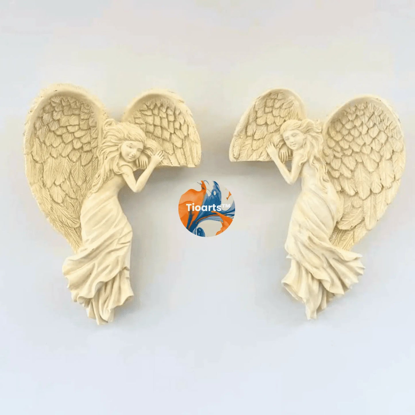 Moldura Asas de Anjo Tioarts - Elegância e Proteção para Seu Lar Tio Juanico