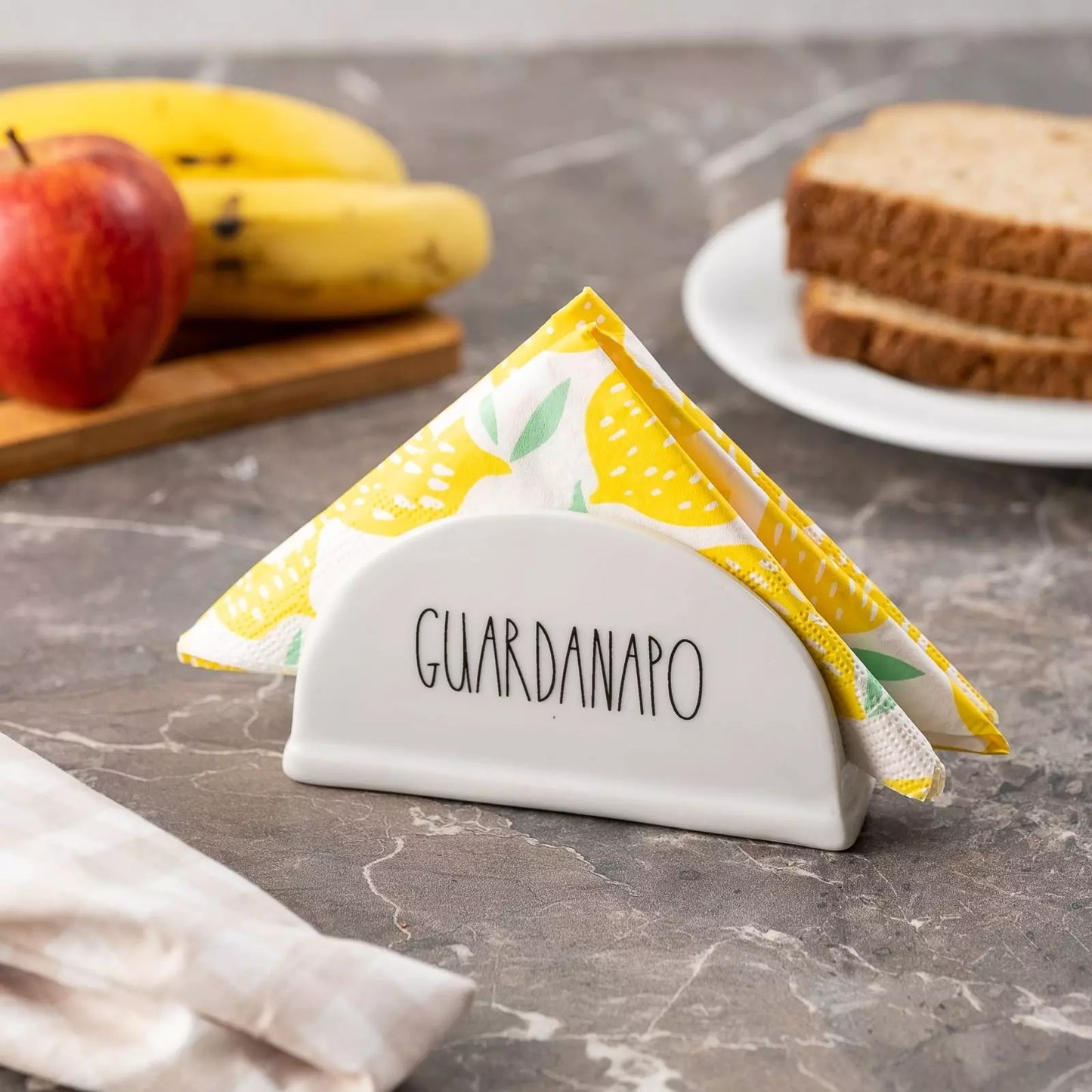 Porta-Guardanapo de Mesa Decorativo Tioeasy™ em Cerâmica