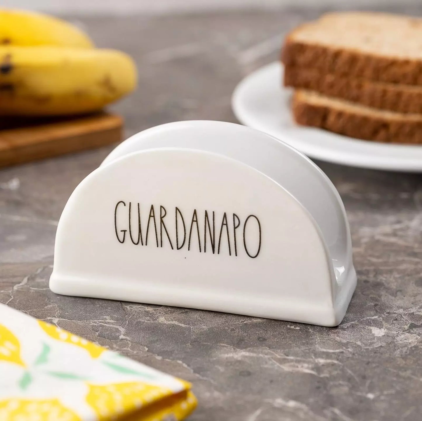 Porta-Guardanapo de Mesa Decorativo Tioeasy™ em Cerâmica