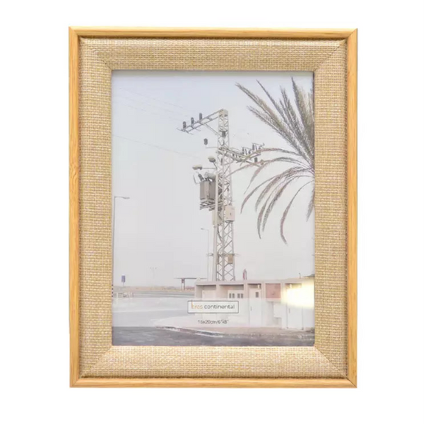 Porta-Retrato Natural Tioarts™ — Design Minimalista em Madeira