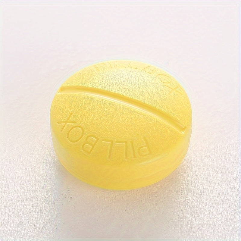 Porta Comprimidos Tioeasy™ — Pill Box Pílula Compacta com 4 Divisórias BPA Free