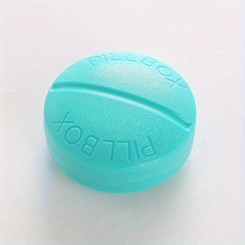 Porta Comprimidos Tioeasy™ — Pill Box Pílula Compacta com 4 Divisórias BPA Free