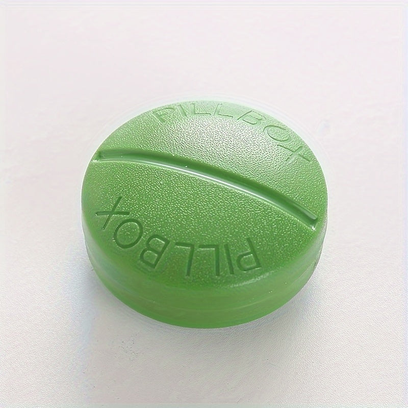 Porta Comprimidos Tioeasy™ — Pill Box Pílula Compacta com 4 Divisórias BPA Free