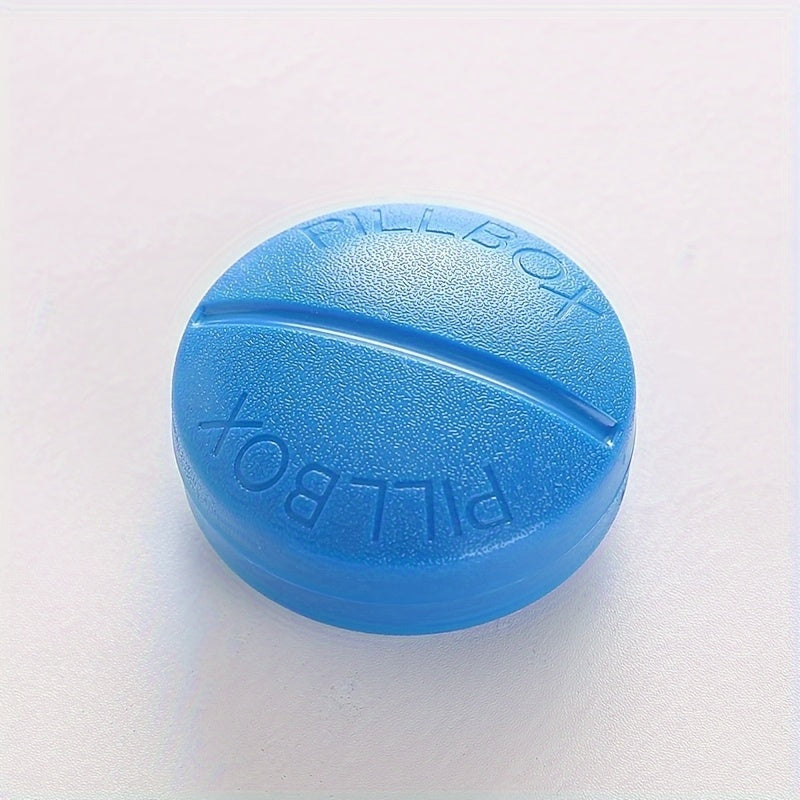 Porta Comprimidos Tioeasy™ — Pill Box Pílula Compacta com 4 Divisórias BPA Free
