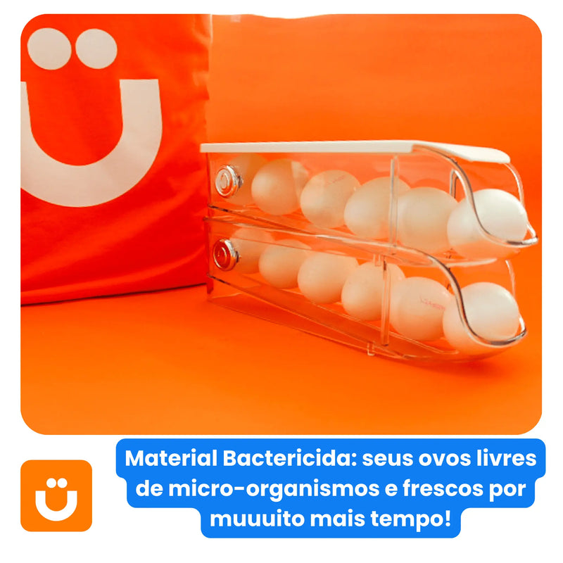 Porta Ovos Rotativo Tioeasy™ - Pague 2 leve 3 - Tio Juanico