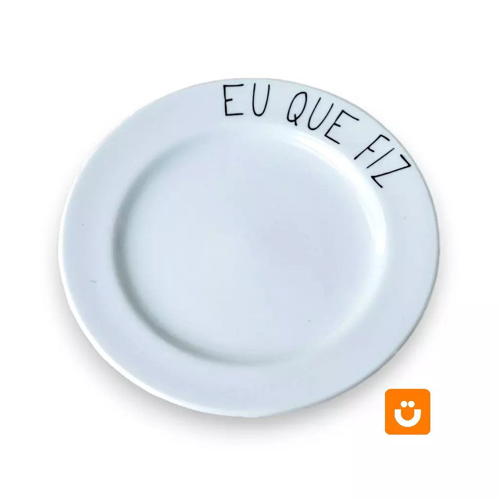 Prato Divertido Tioeasy™ — Eu Que Fiz