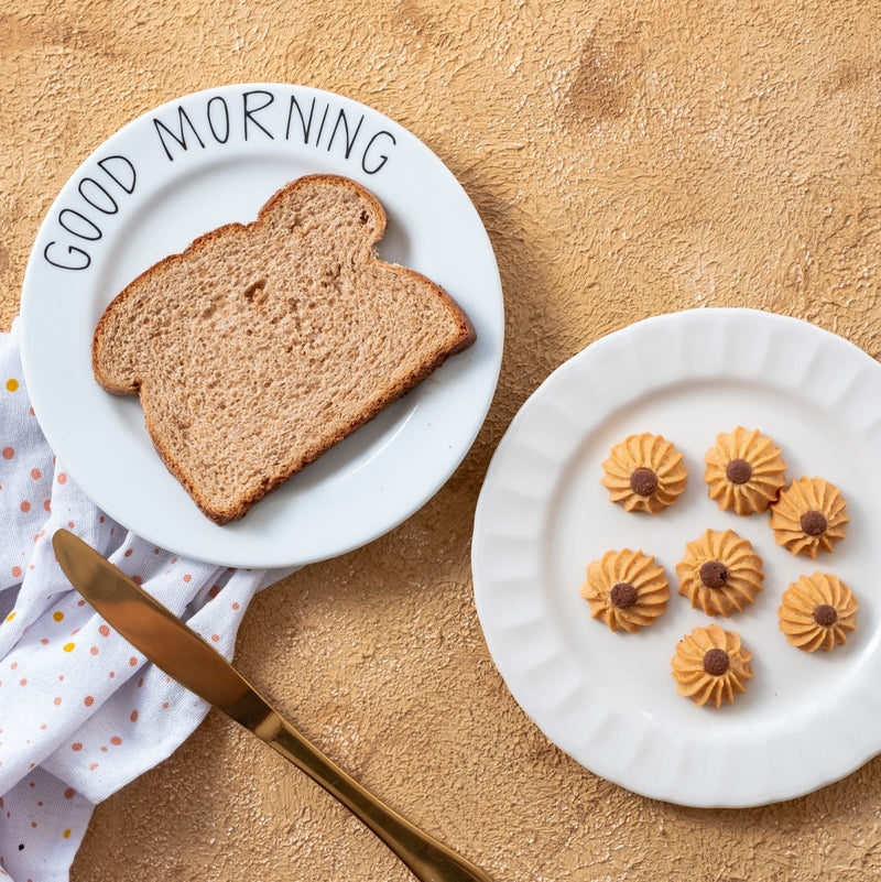 Prato Good Morning Tioeasy™ — Café da Manhã Charmoso e Decorado