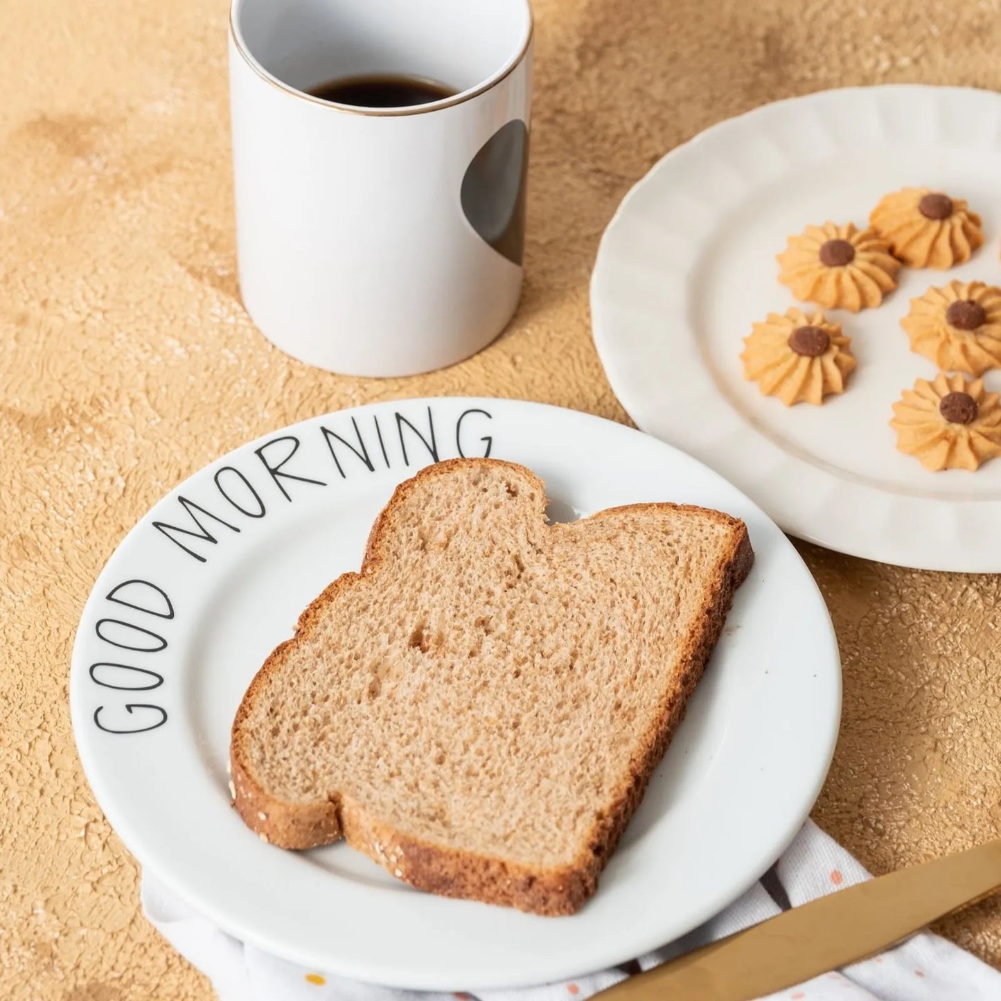 Prato Good Morning Tioeasy™ — Café da Manhã Charmoso e Decorado