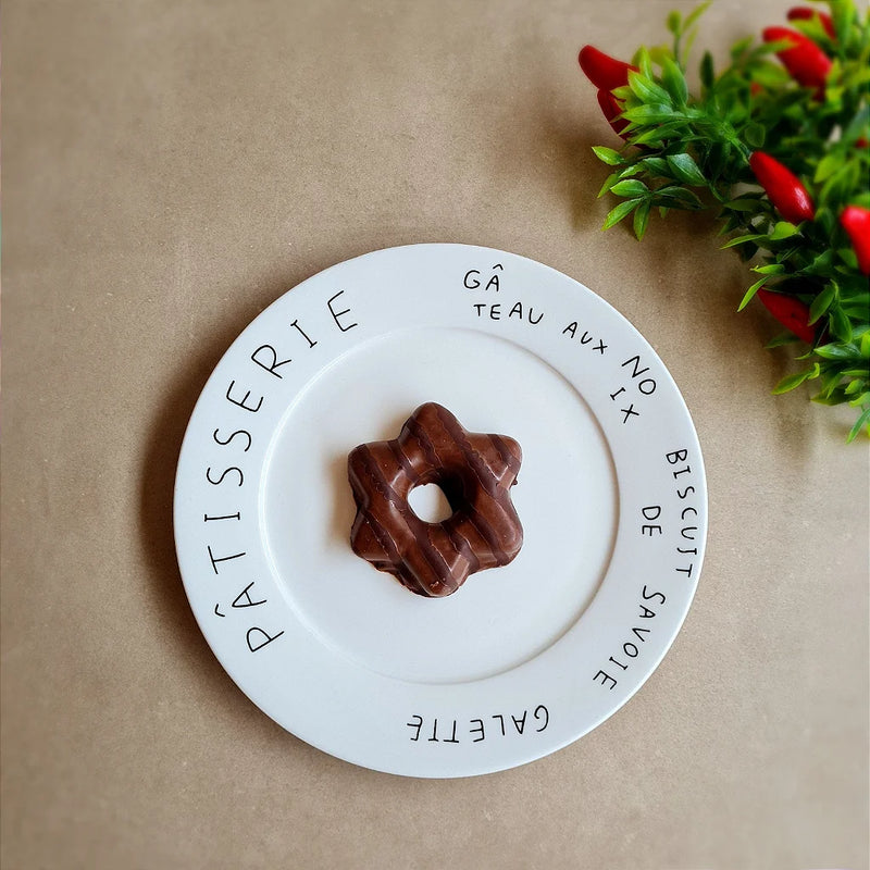 Prato Pâtisserie Tioeasy™ — Sobremesas, Café da Tarde e Decoração