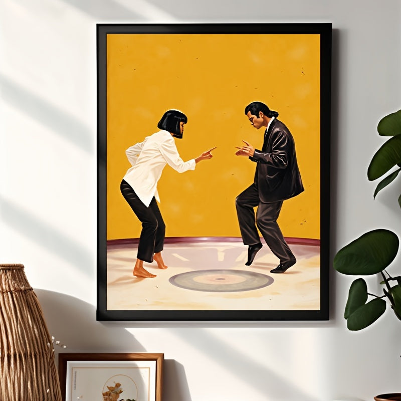 Quadro Decorativo Canvas Tioeasy™ —  Dance Comigo para Quarto, Cozinha, Cantinho do Café ou Sala 