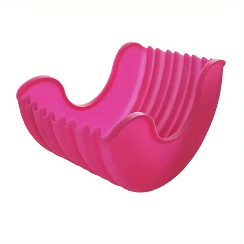 Suporte de Silicone Porta Hambúrguer Tioeasy™ — Evita Sujeira e Desmontes