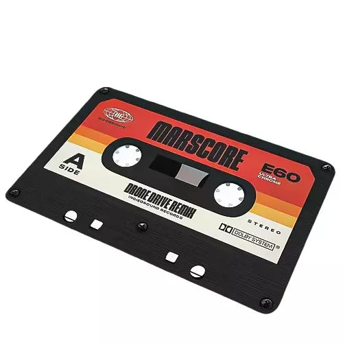 Tapete Fita Cassete Tioeasy™ 40x60cm — Antiderrapante, Absorvente e Design Retrô com Tecnologia Diatom Mud