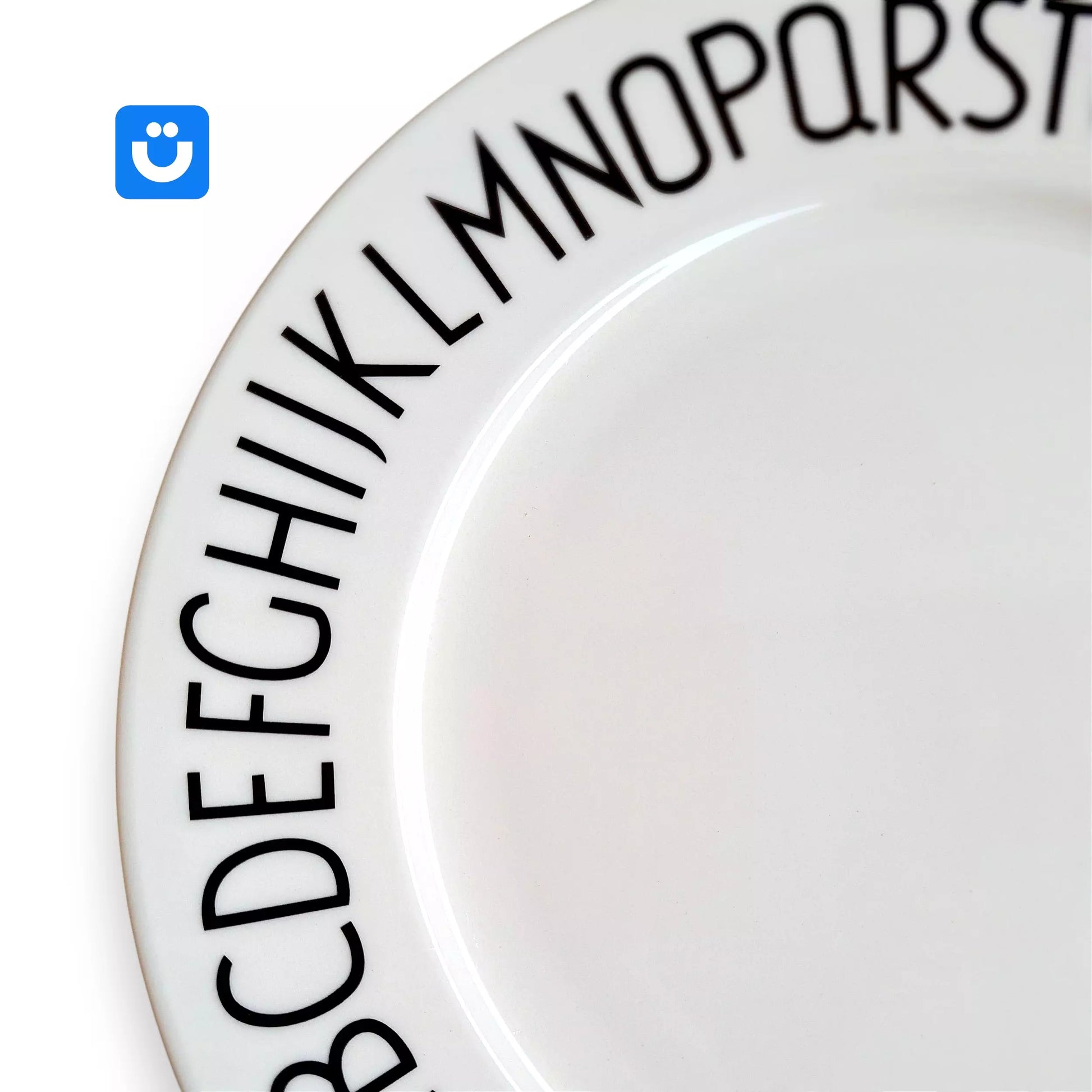 Prato Decorativo ABC Tioeasy™ — Estilo, Diversão e Aprendizado na Mesa