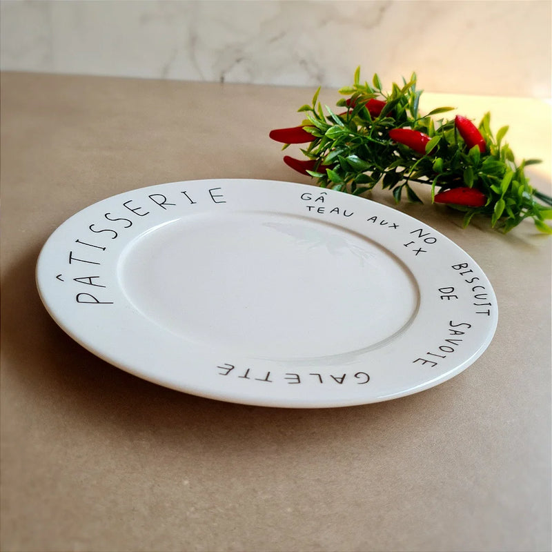 Prato Pâtisserie Tioeasy™ — Sobremesas, Café da Tarde e Decoração