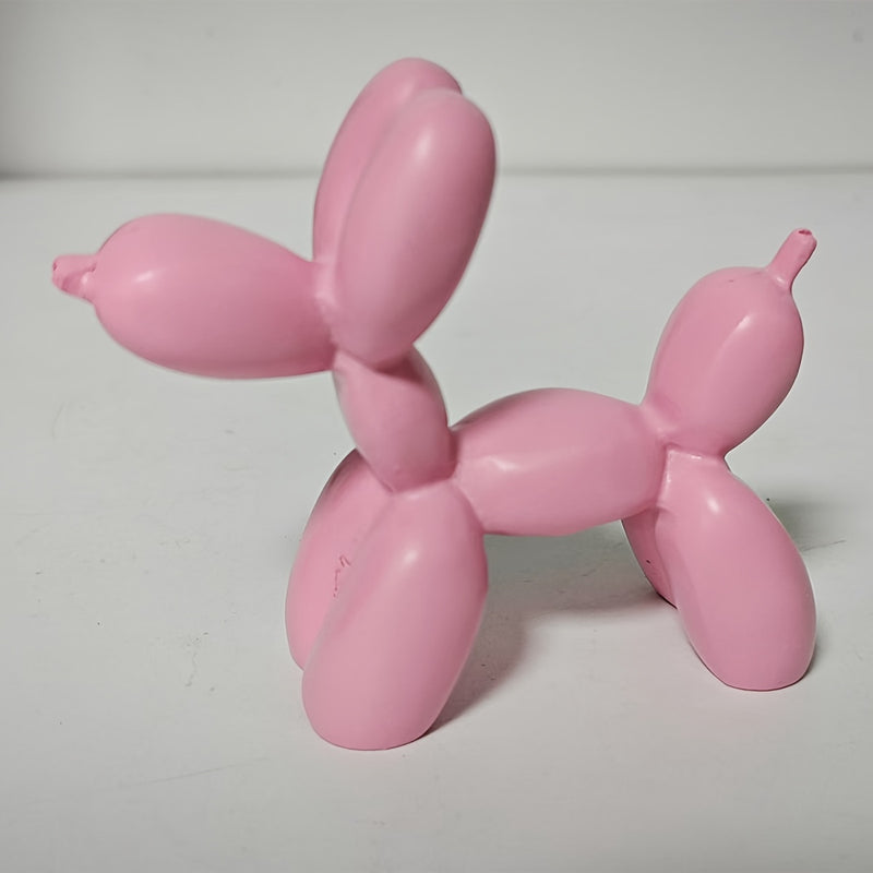 1pc Modern Minimalist Cartoon Dog Figurine - Versatile Resin Home Decor for Living Room, TV Stand Display, Bookshelf Enhancement | Indoor/Outdoor Use, No Power Required, Dog Decor