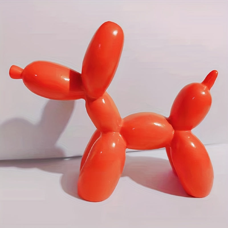 1pc Modern Minimalist Cartoon Dog Figurine - Versatile Resin Home Decor for Living Room, TV Stand Display, Bookshelf Enhancement | Indoor/Outdoor Use, No Power Required, Dog Decor