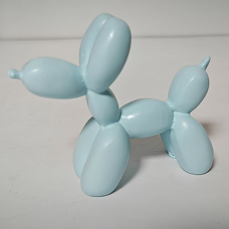 1pc Modern Minimalist Cartoon Dog Figurine - Versatile Resin Home Decor for Living Room, TV Stand Display, Bookshelf Enhancement | Indoor/Outdoor Use, No Power Required, Dog Decor