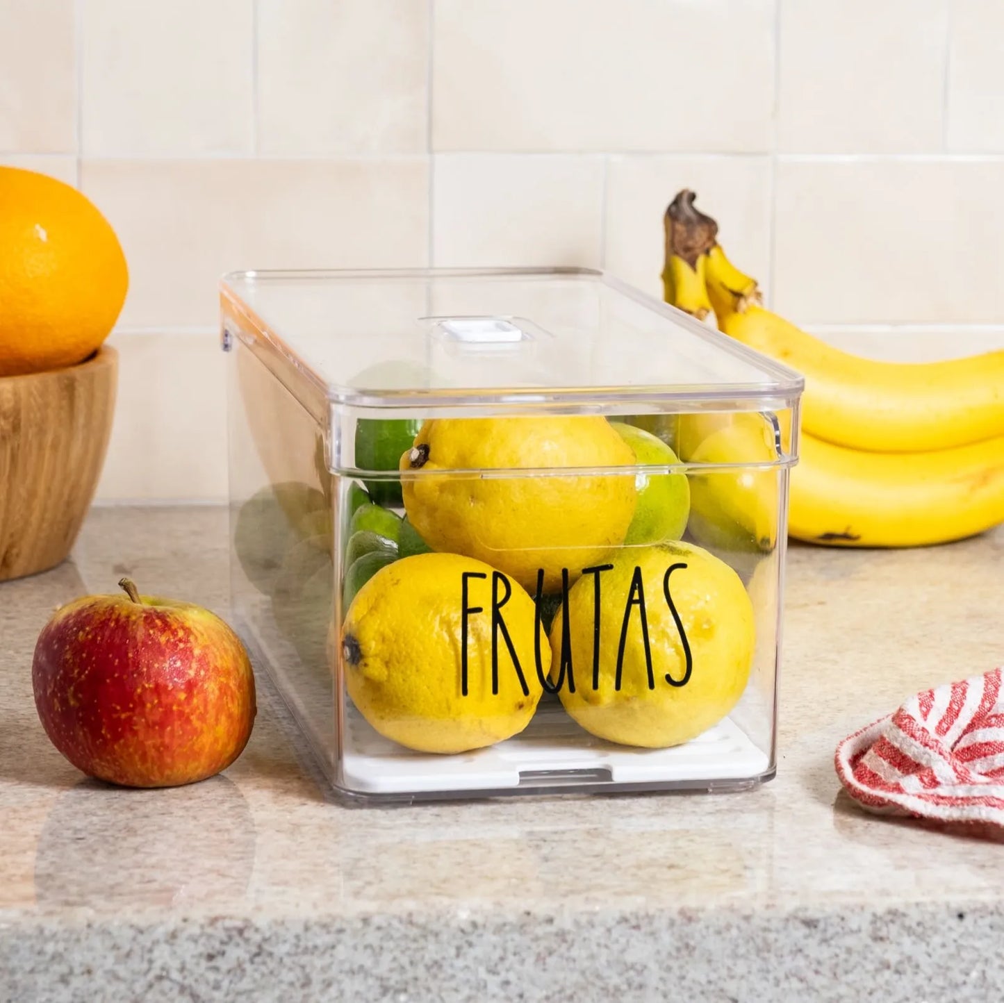 Caixa Organizadora Tioeasy™ — Para Frutas na Geladeira